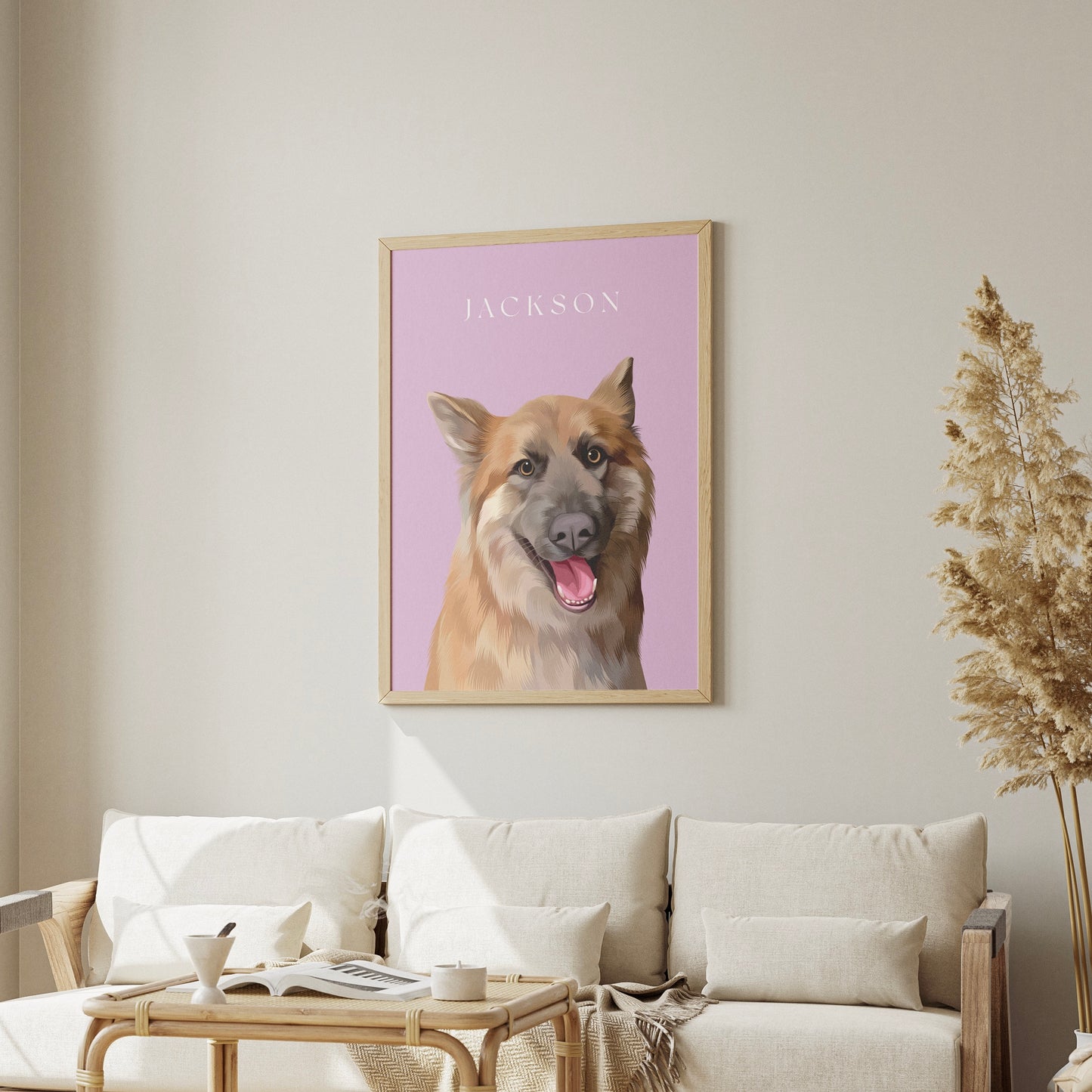 Custom Pet Portrait Poster